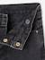 Wide-leg jeans for girls black denim 