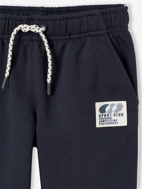 Jogging trousers for boys bordeaux red+slate grey 
