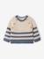 Knitwear jumper for baby boys marl beige 