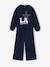 Sports outfit set for girls navy blue 