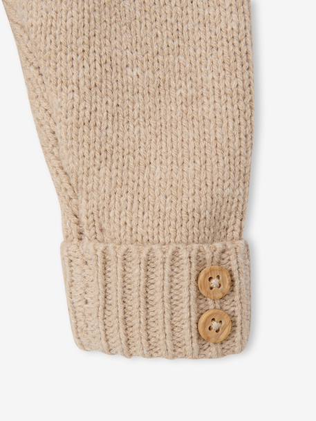 3-piece knitwear set for newborn marl beige 
