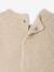 Pack of 3 baby sleepsuits with back opening marl beige+marl grey+sage green 