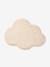 Soft cloud-shaped kids' rug ecru+rosy+sage green 