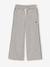Zip-up sweatshirt tracksuit set for girls marl grey 