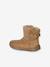 Baby first walking leather boots brown 