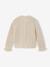 Cardigan with long sleeves for girls beige 