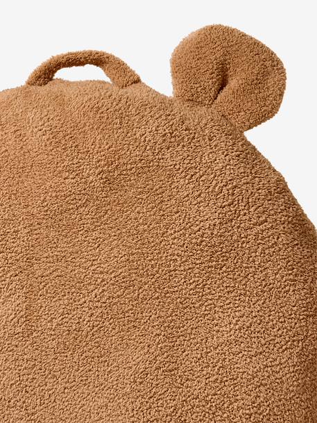 Sherpa bear floor cushion beige 