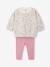 2-piece sweatshirt and trousers set for baby ecru 