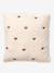 Bouclé heart cushion ecru 