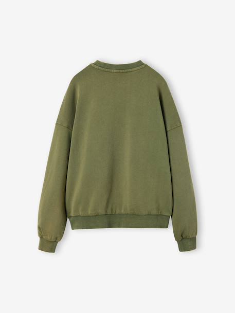 Sweatshirt for girls olive 