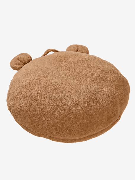 Sherpa bear floor cushion beige 