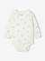 Pack of 2 long-sleeved newborn bodysuits cappuccino+pale pink+sage green 