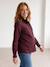 Maternity and nursing shirt plum 