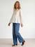 Maternity and nursing blouse ecru 