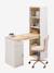 Desk with bookshelf SOREN white 
