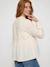 Maternity and nursing blouse ecru 