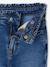 Slim-fit jeans for girls light blue+medium blue 