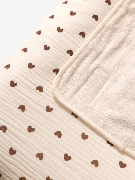 Pack of 2 changing mat covers chocolate 