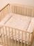 Nutty cotton muslin playpen mat twine 