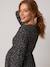 Maternity dress with long sleeves black 