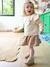 Long-sleeved dress for baby girls vanilla 