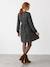 Maternity dress with long sleeves black 