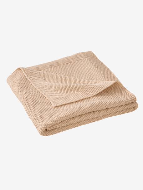 Baby cotton knit blanket twine 