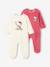 Pack of 2 Hello Kitty pyjamas for baby girls raspberry pink 