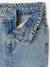 Slim-fit jeans for girls light blue+medium blue 