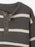 Baby long-sleeved jumper grey green 