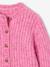 Loose-Fitting Soft Knit Cardigan for Girls marl grey+mint green+petrol blue+purple clover+rose 