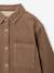 Corduroy long-sleeved shirt for boys taupe 