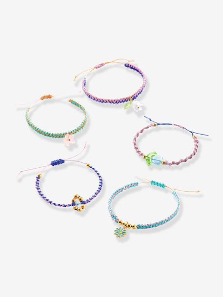 Macramé bracelets by DJECO blue 