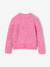 Loose-Fitting Soft Knit Cardigan for Girls marl grey+mint green+petrol blue+purple clover+rose 