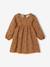 Long-sleeved dress for baby girls blue+hazel 