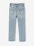 Slim-fit jeans for girls light blue+medium blue 