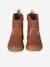 Zip-up boots for girls brown 