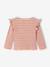 Long-sleeved T-shirt for baby girls rose+vanilla 