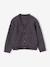 V-neck cardigan for boys slate grey 