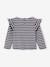 Long-sleeved T-shirt for baby girls rose+vanilla 