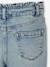 Slim-fit jeans for girls light blue+medium blue 