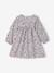 Long-sleeved dress for baby girls blue+hazel 