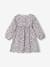 Long-sleeved dress for baby girls blue+hazel 