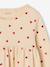 Dress & Jacket Outfit with Floral Print for Girls camel+grey green+navy blue+pale yellow 