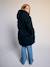 Lined parka for girls black 
