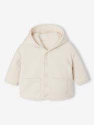 -Hooded cardigan for newborns