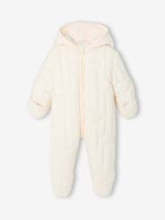 Baby-Outerwear-Newborn pramsuit with hood