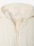 Newborn pramsuit with hood ecru 