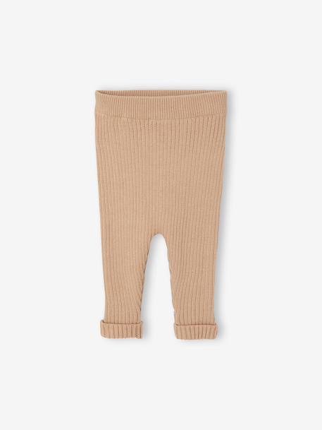 Newborn jumper and trousers set beige 