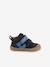 Barefoot trainers MALY Froddo for baby deep blue+old rose 